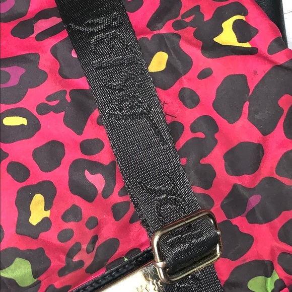 BETSEY JOHNSON PINK CHEETAH PRINT SHOULDER BAG - Picture 3 of 4